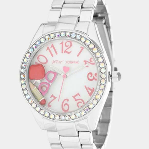 Betsey Johnson Accessories - New Betsey Johnson Back 2 Skool Watch
